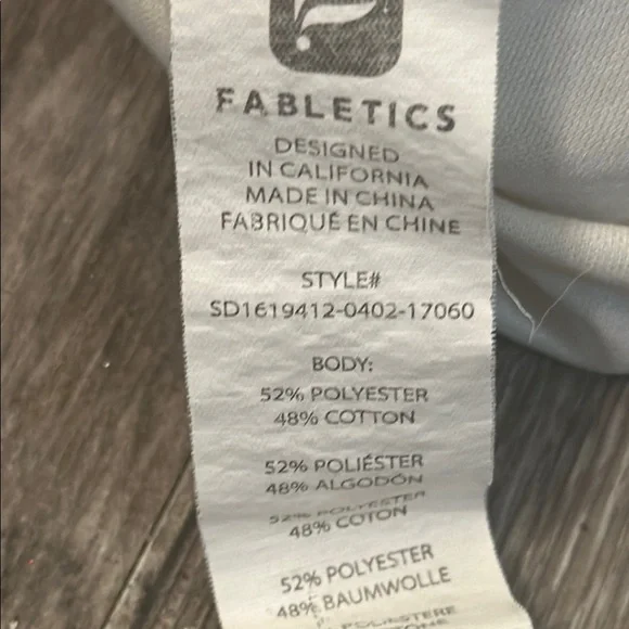 Fabletics Black and White Knit Yukon Dress - Picture 8 of 9